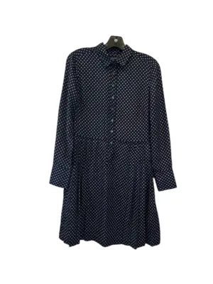 Dress Casual Midi By Banana Republic In Navy, Size: S