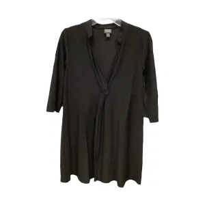 Dress Casual Short By Eileen Fisher In Black, Size: S