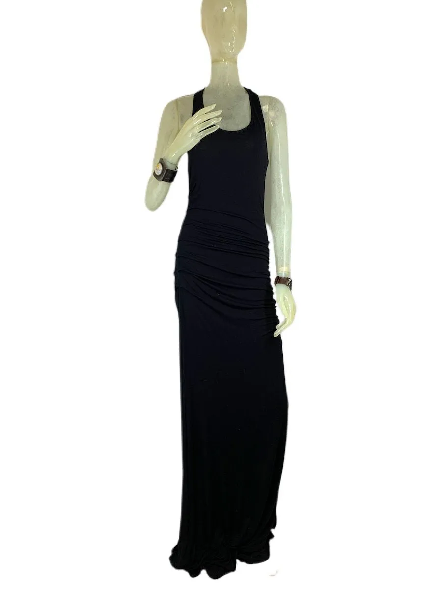 E-Motions Ruched Side Maxi Dress Black