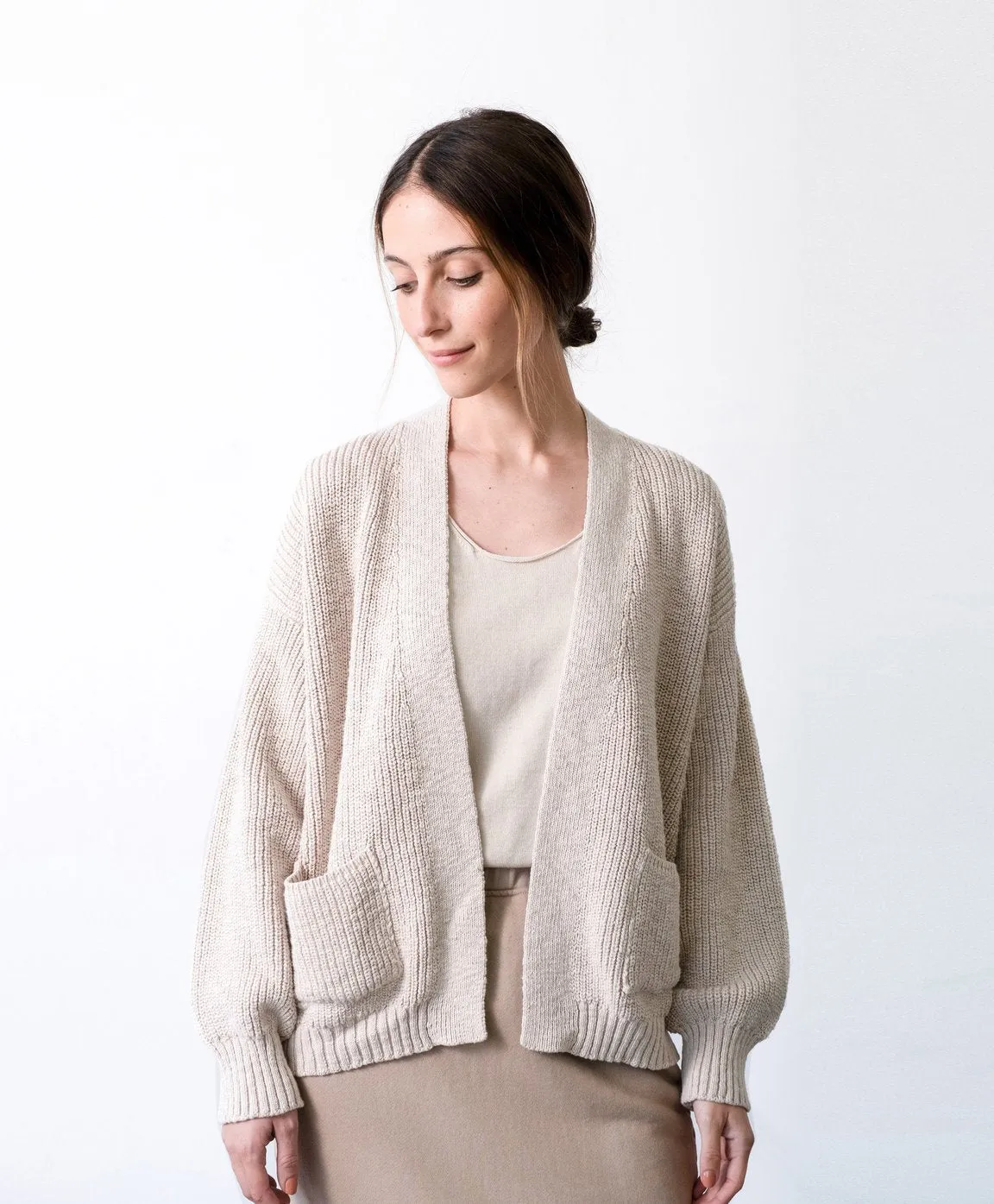 Easy Cardigan in Natural