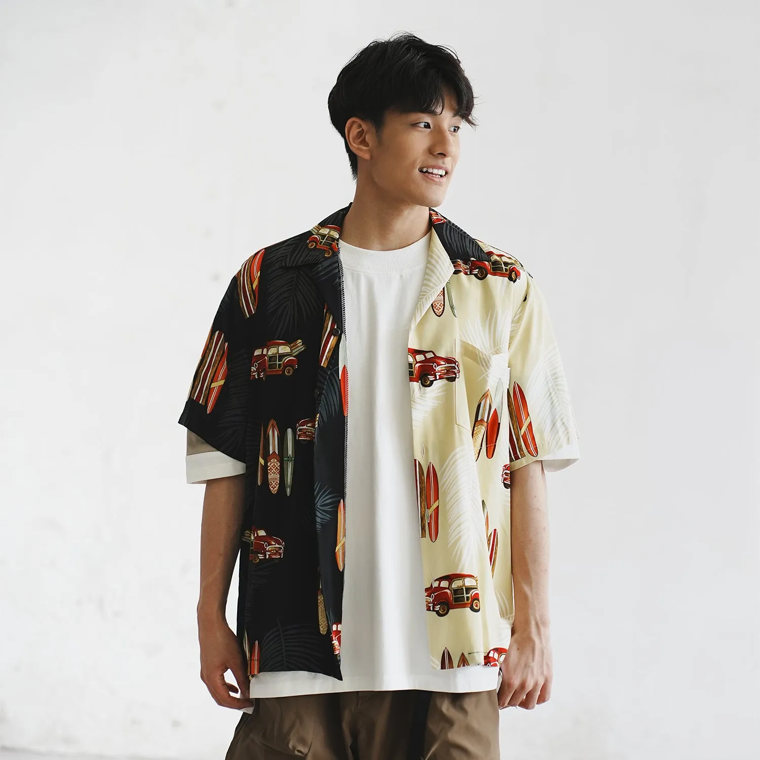 (EX476) Hawaiian Short Sleeve Shirt