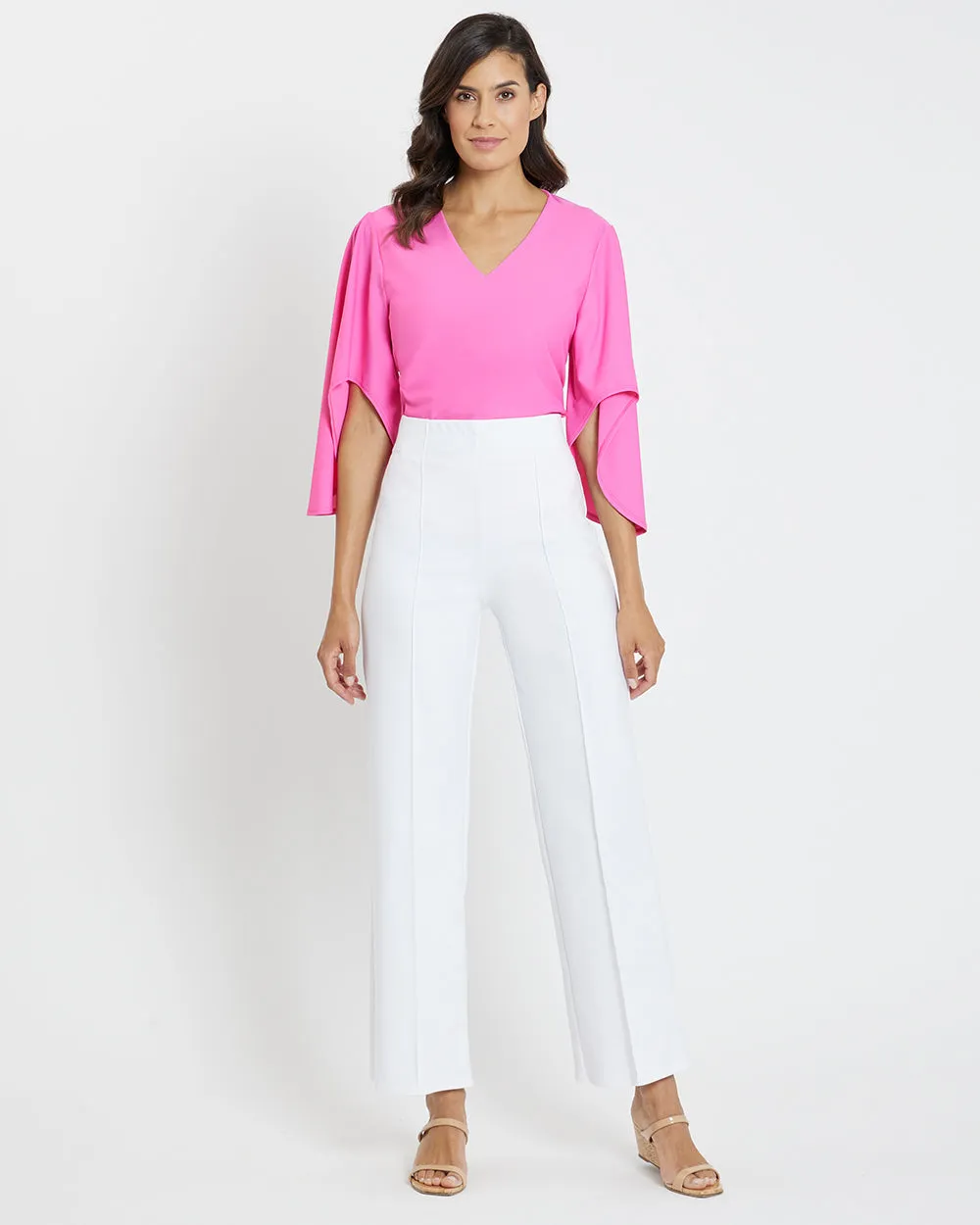 Felicia Pant - Cotton Stretch Sateen