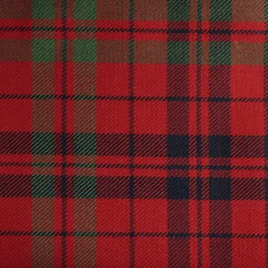 Fraser Of Lovat Caledonian Tartan Check 100% Wool