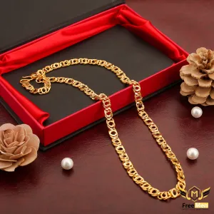 Freemen Gold Plated Nawabi Ring Chain-FM014