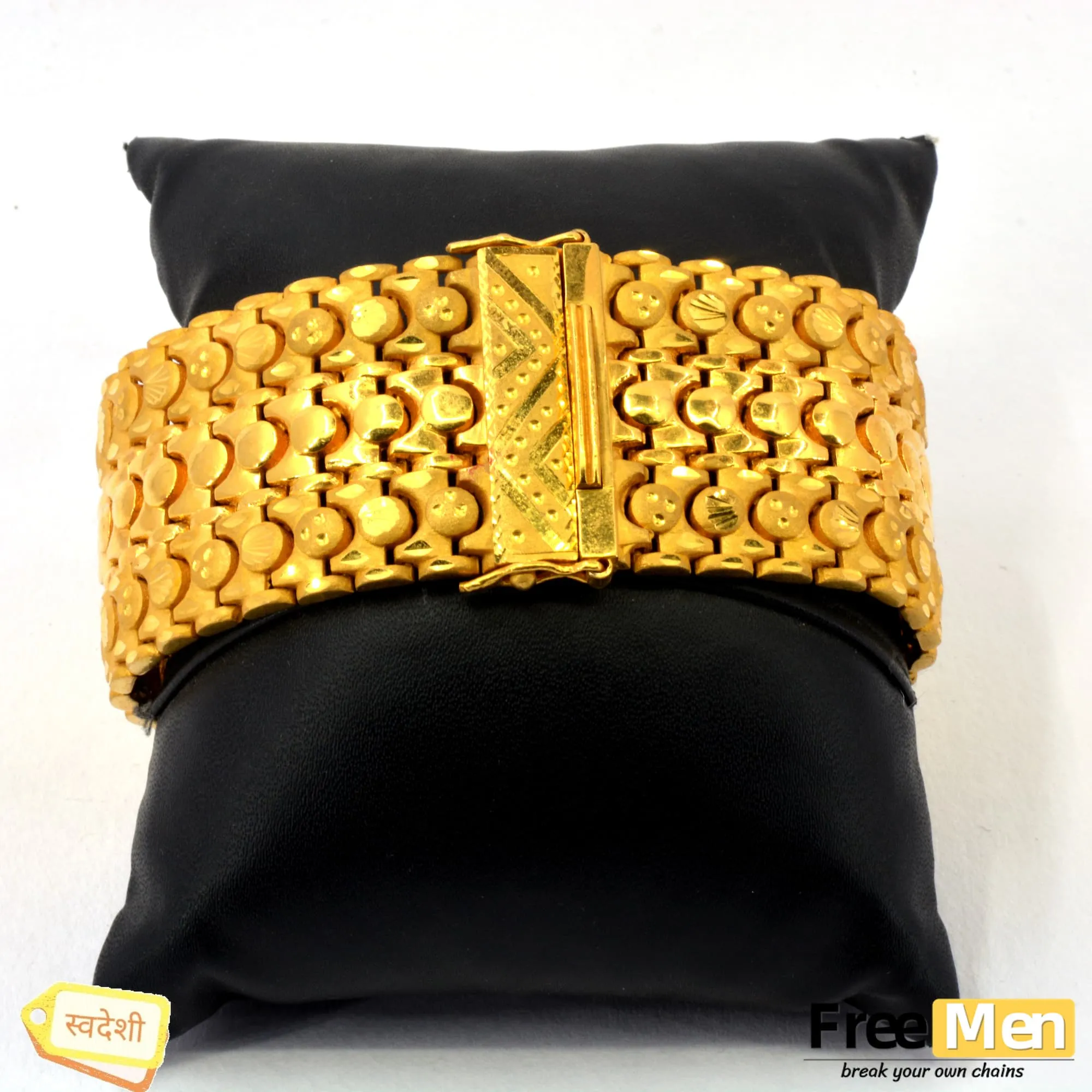 FreeMen Gold Plating Om Bracelet (6 month warranty) FMA011