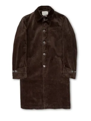 Grandpa Coat Deakin Cord Brown