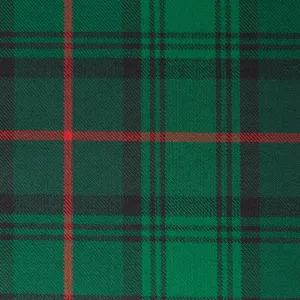 Green Red Tharthan Tartan Check 65% Poly 35% Visc