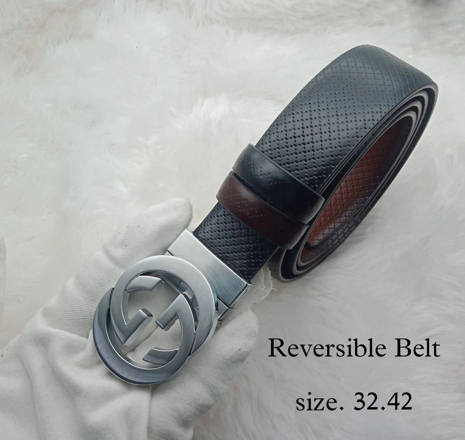 High Quality GG Letter Reversible Belt For Men-JonasParamount