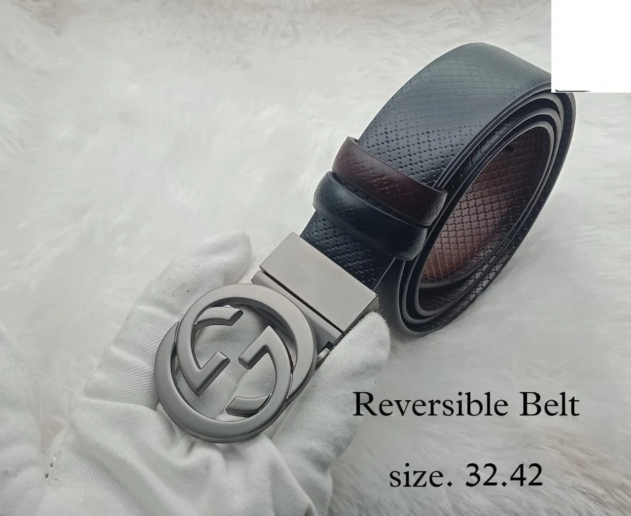 High Quality GG Letter Reversible Belt For Men-JonasParamount