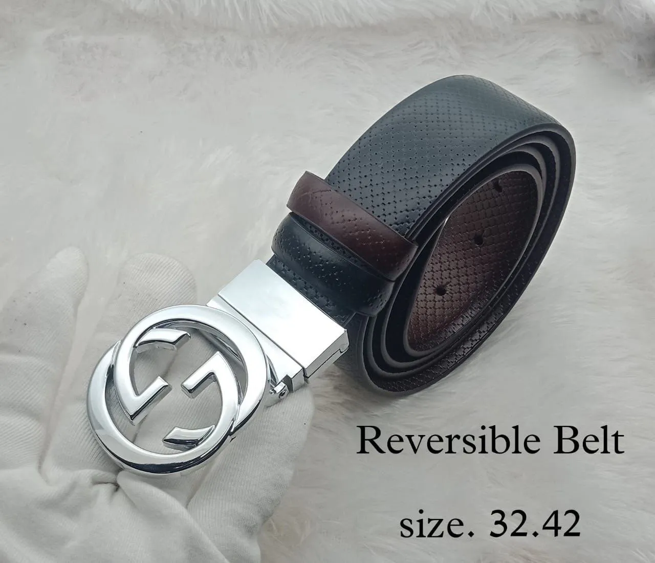 High Quality GG Letter Reversible Belt For Men-JonasParamount