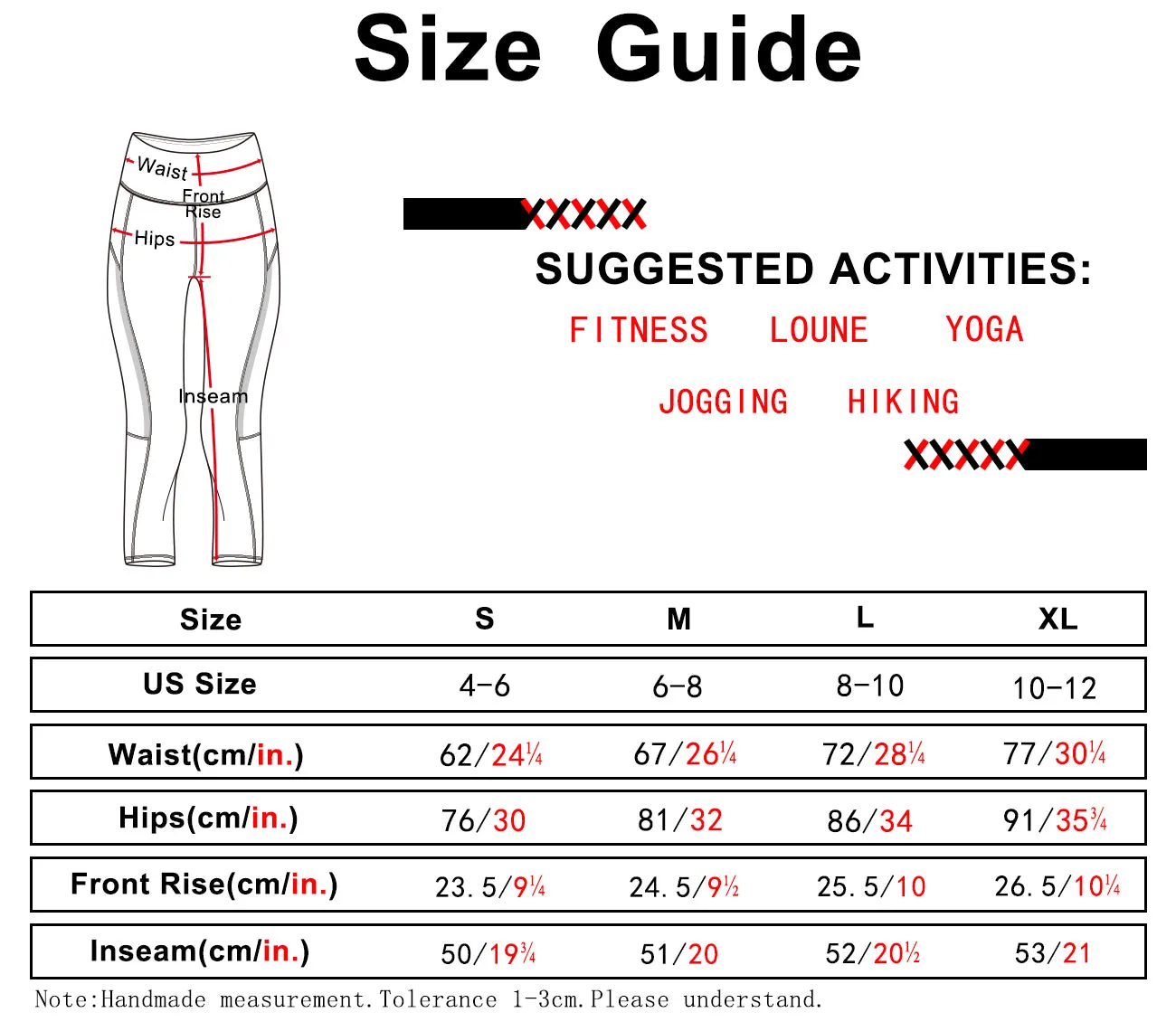 icyzone Capri Yoga Pants for Women High Waisted Workout Athletic Gym Exercise Running Leggings