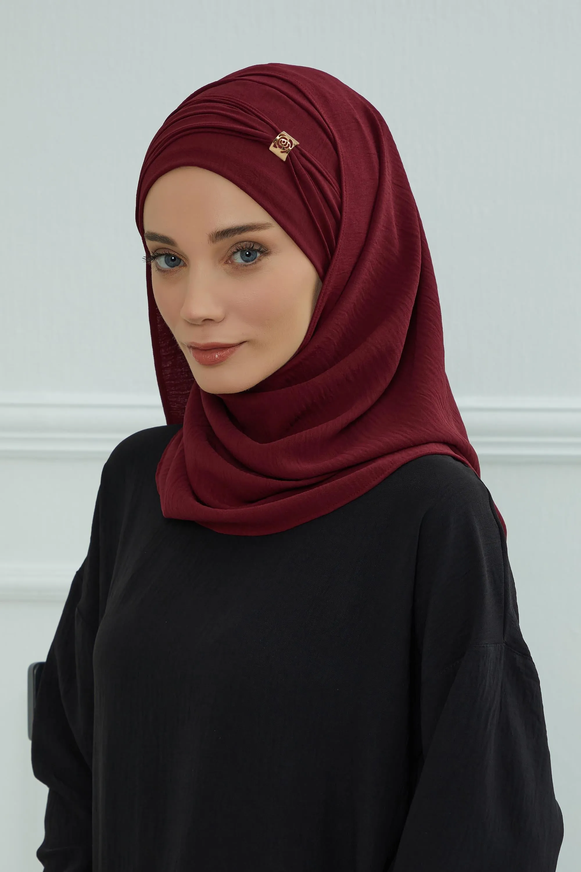 Instant Lightweight Aerobin Shawl Head Turbans For Women Headwear  Stylish Head Wrap Elegant Design,CPS-94