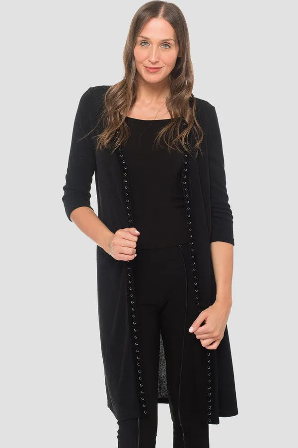 Joseph Ribkoff 3/4 Sleeve Long Cardigan