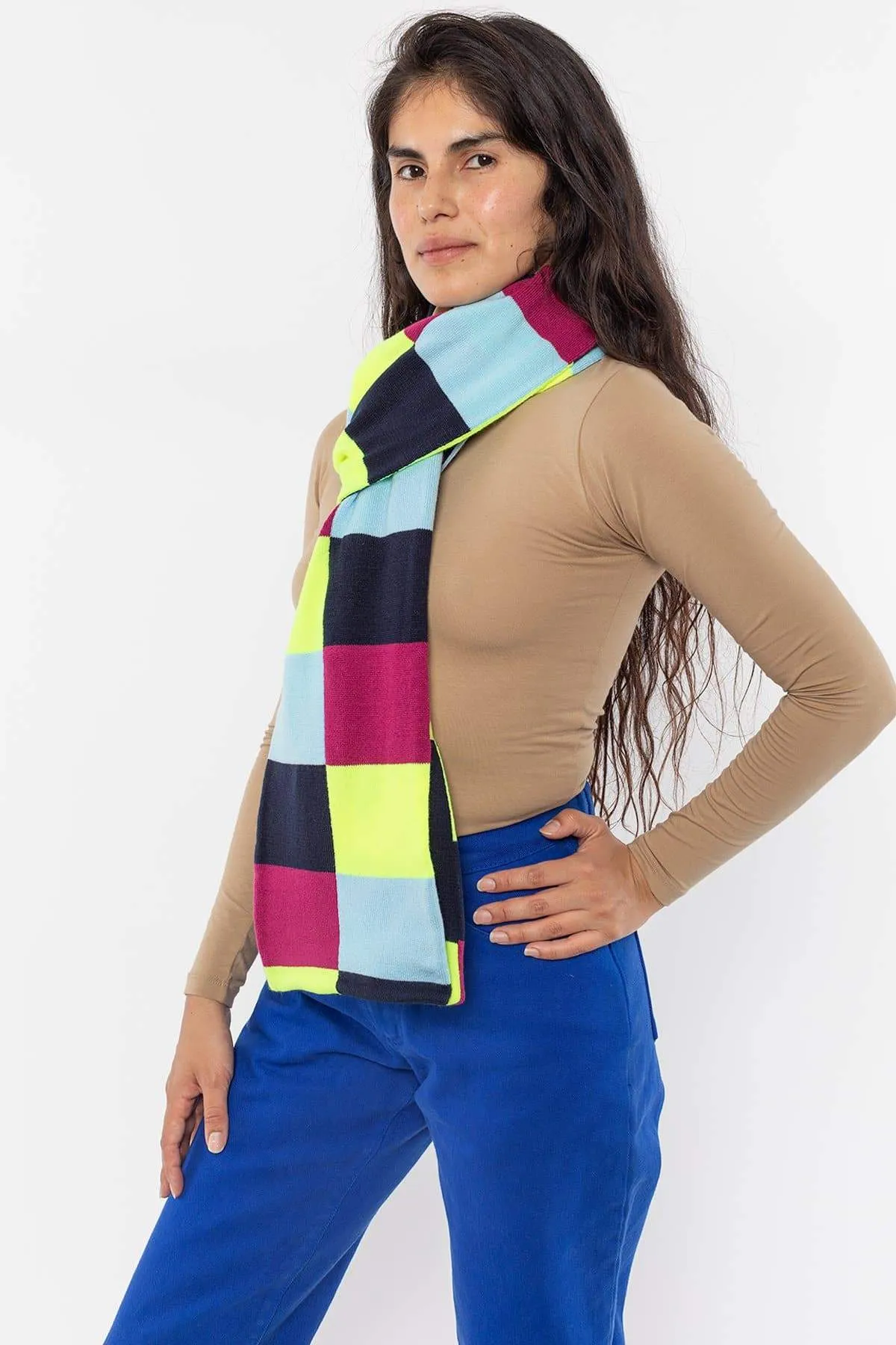 JQSCARF09 - Bauhaus Grid Scarf