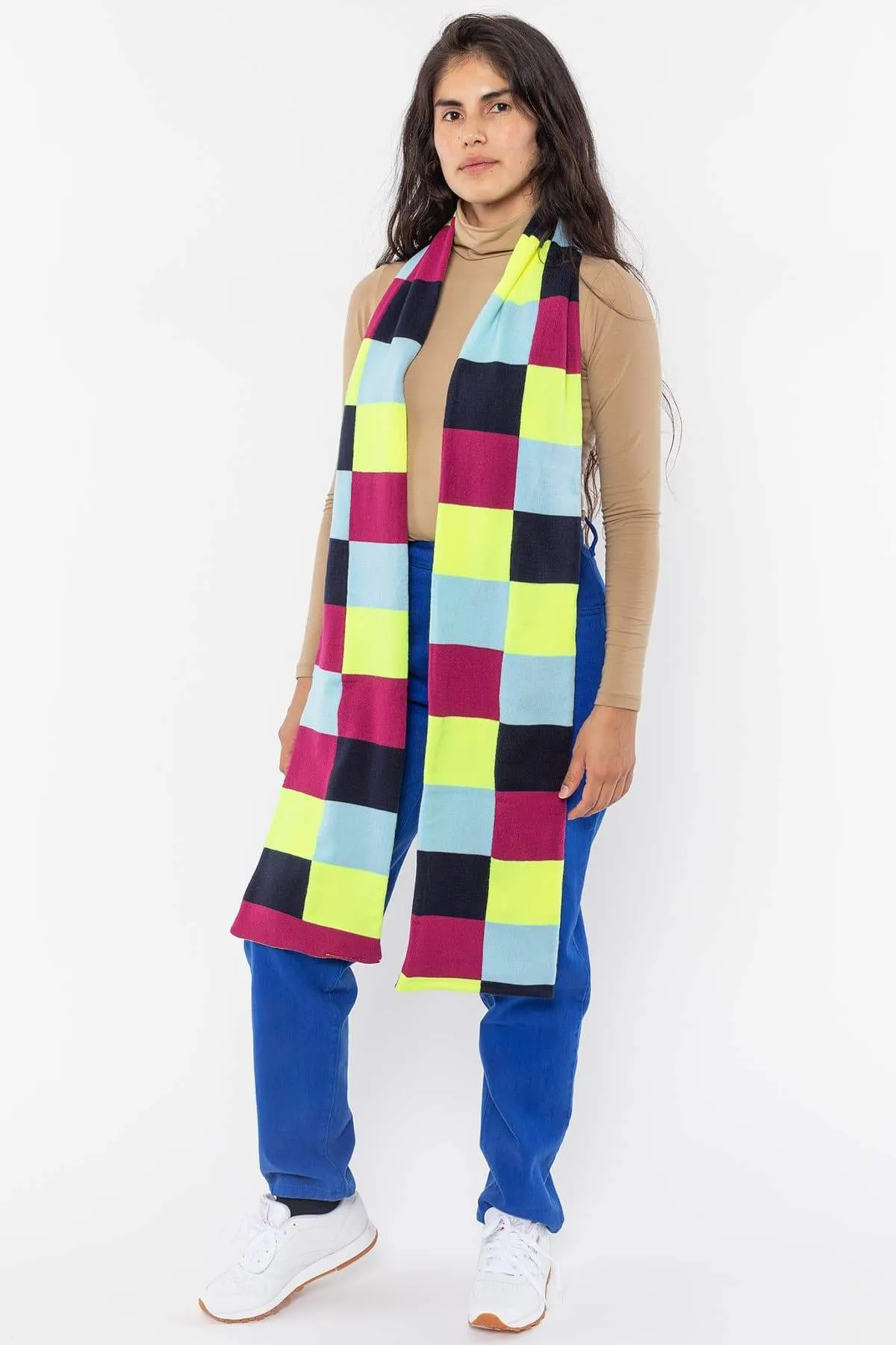 JQSCARF09 - Bauhaus Grid Scarf