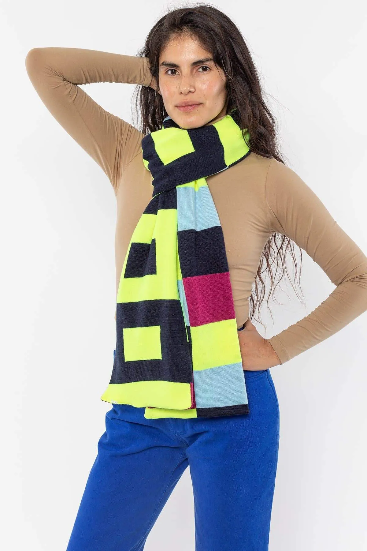 JQSCARF09 - Bauhaus Grid Scarf