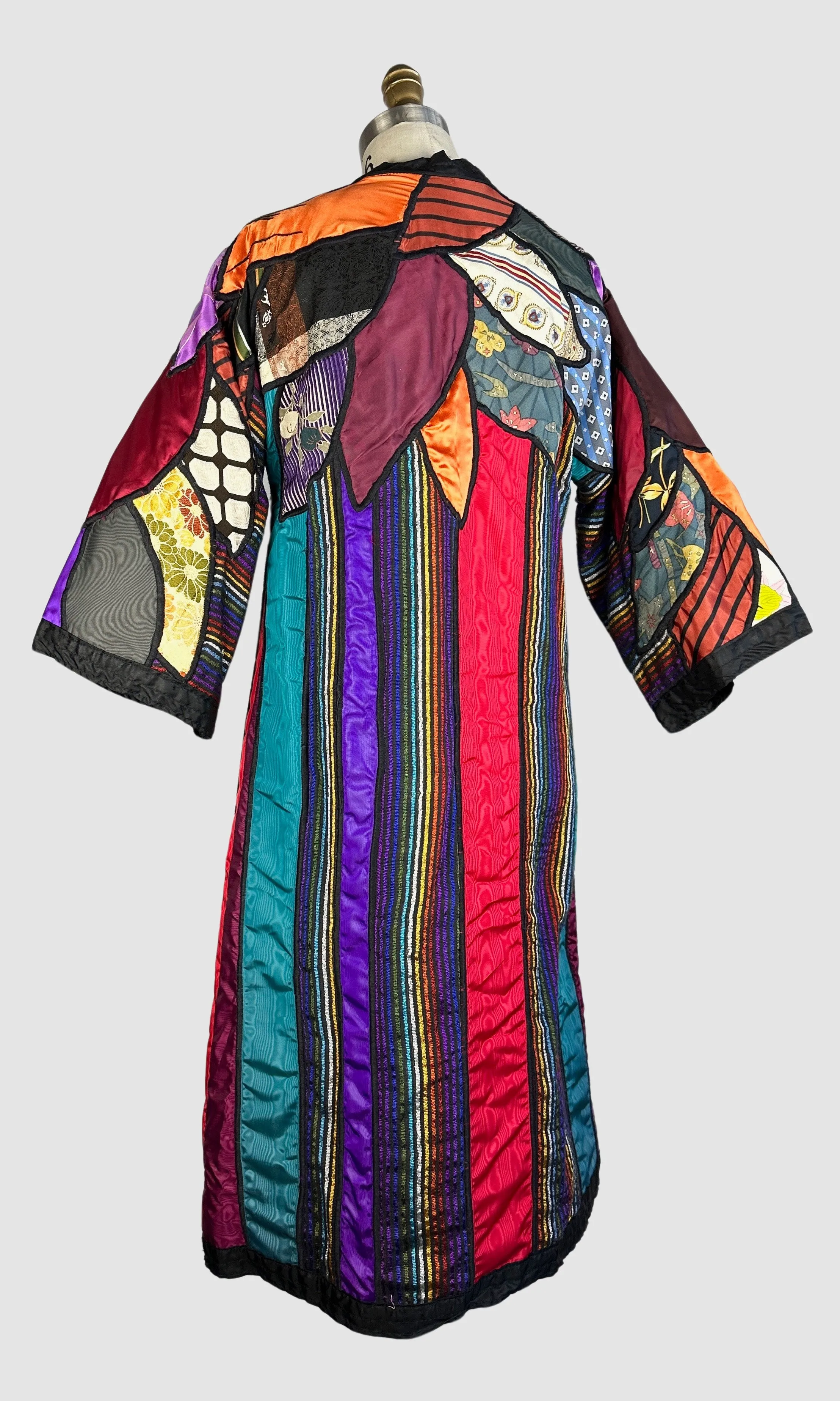 JUDITH ROBERTS La Coleccion 80s Patchwork Coat • Small