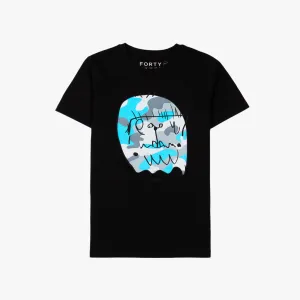 Junior Benjamin Tee (Black/Grey/Blue)