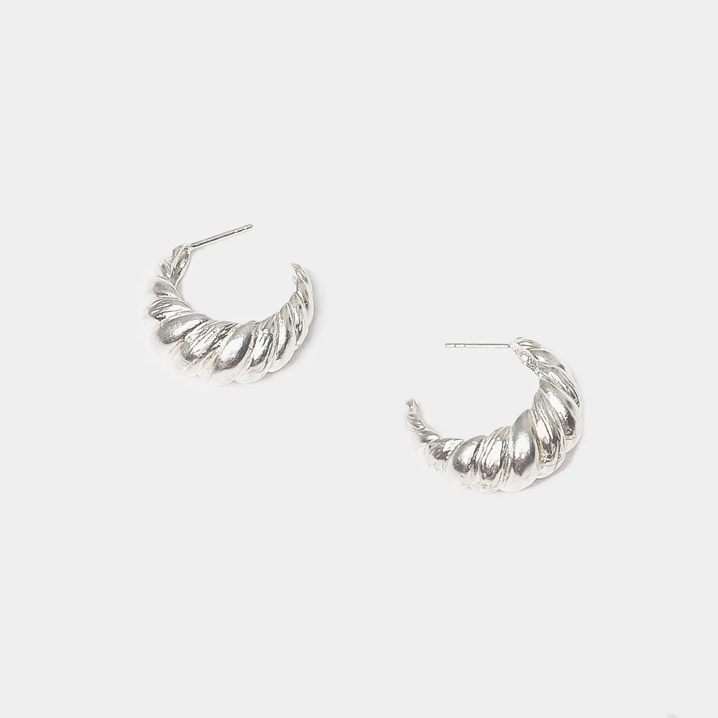 Laëtitia Hoops in Silver