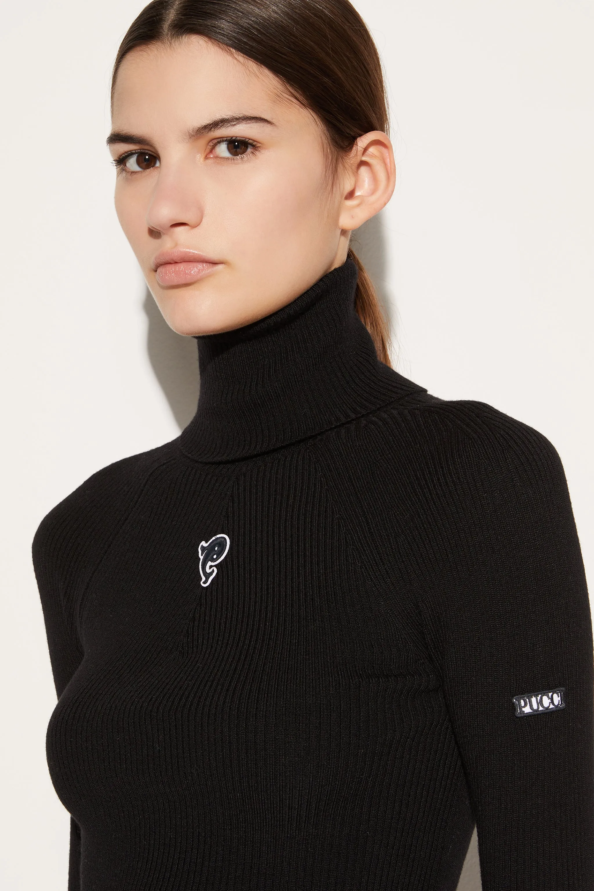 Logo-Appliqué Roll-Neck Sweater