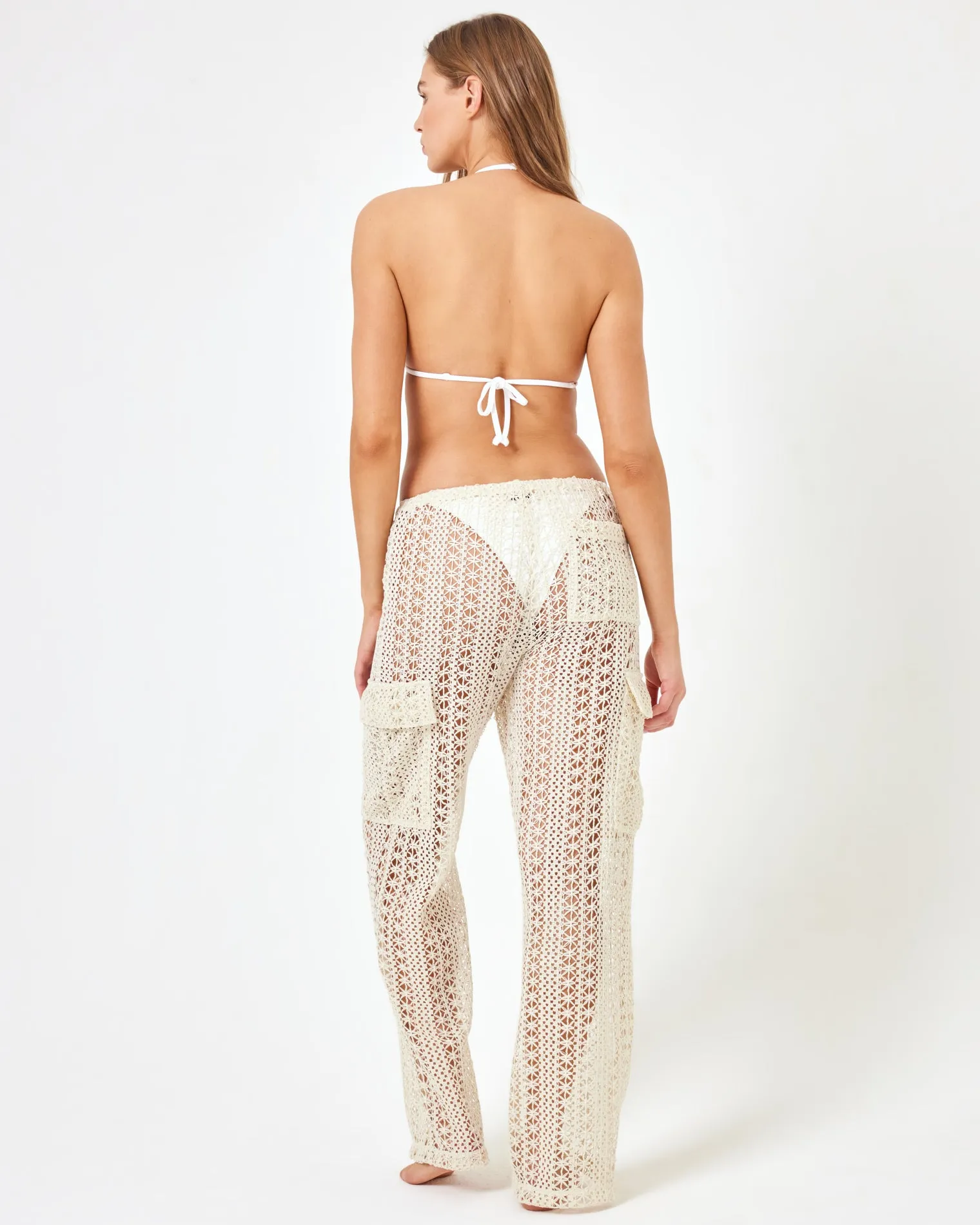 LSPACE X Anthropologie Sundown Cargo Pant - Natural