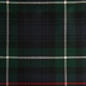 Mackenzie Dark Caledonian Tartan Check 100% Wool