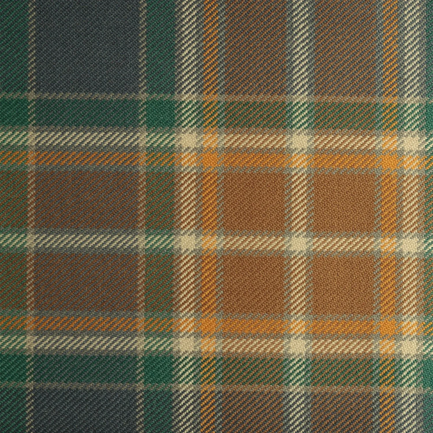 Manx Caledonian Tartan Check 100% Wool