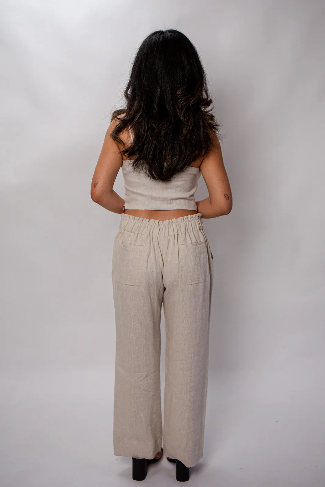 Megan 100% Linen Pants