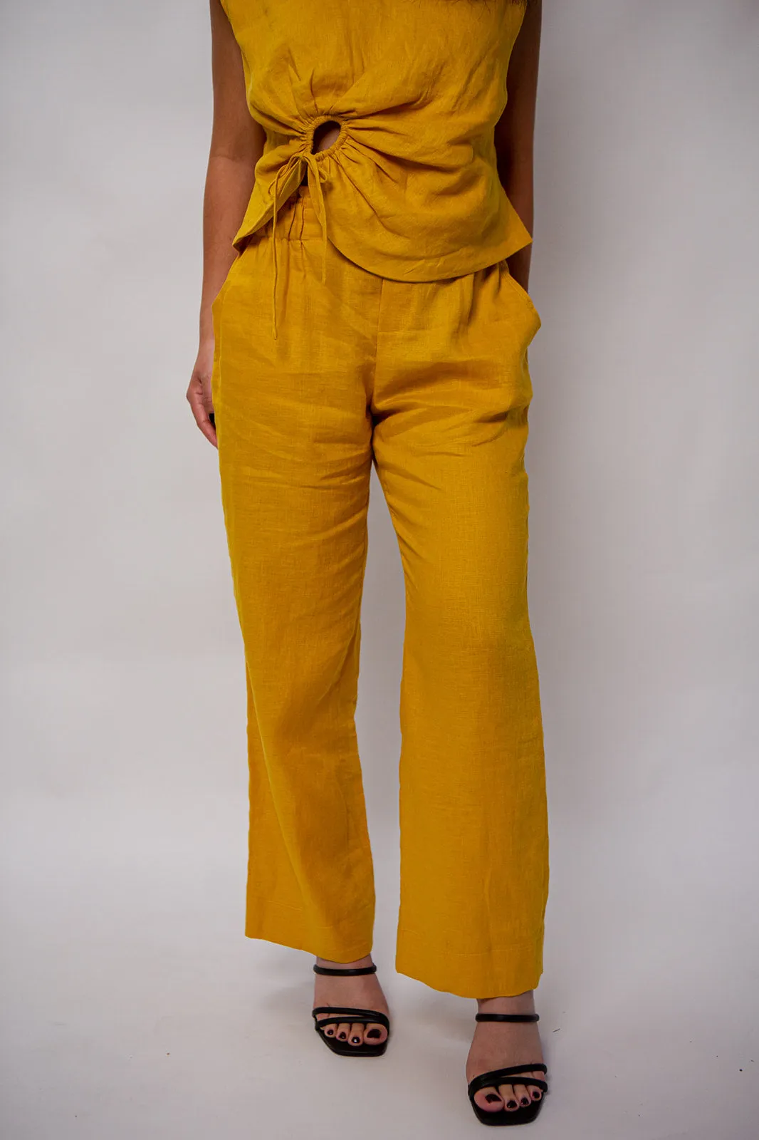 Megan 100% Linen Pants