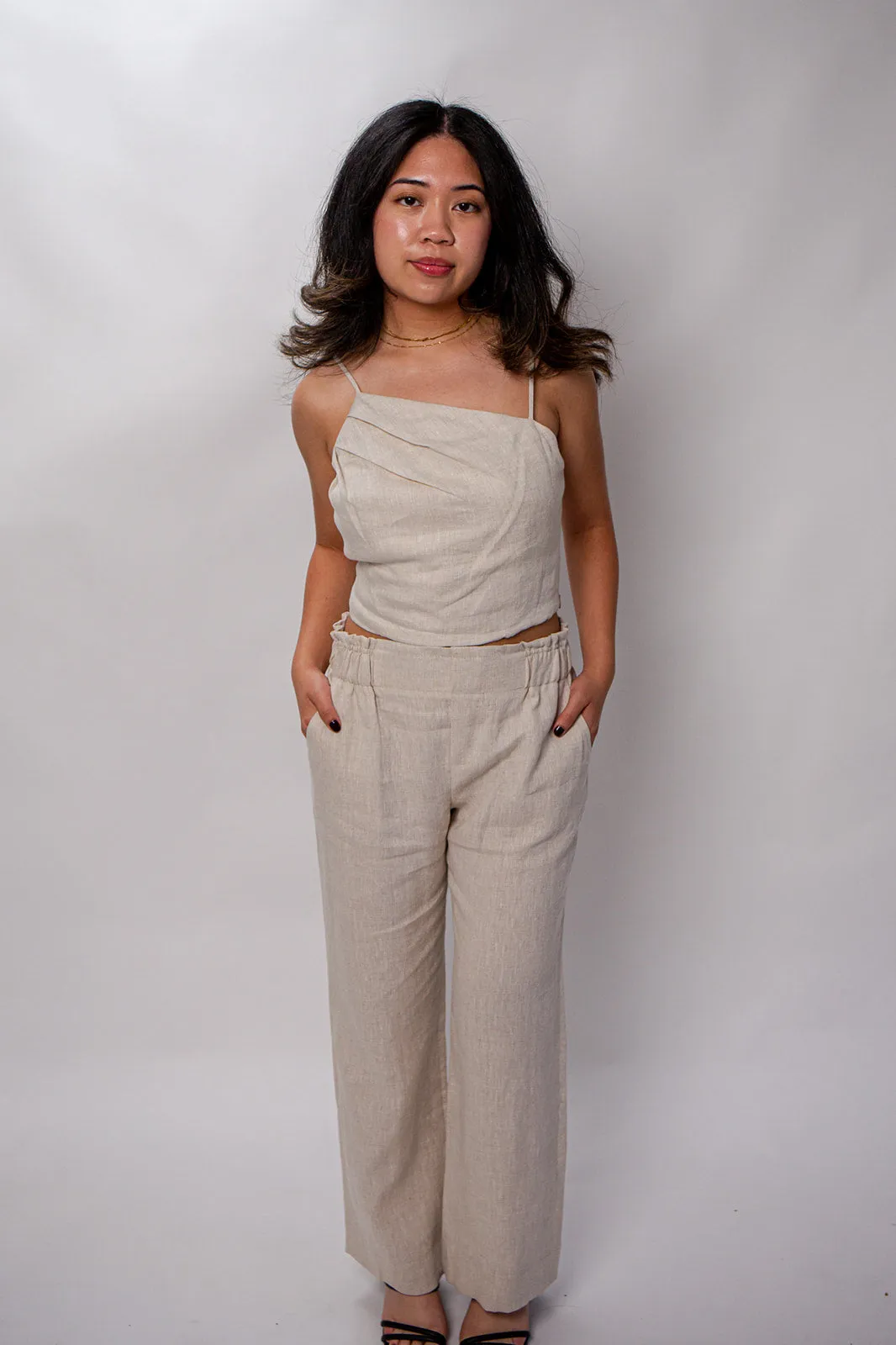 Megan 100% Linen Pants