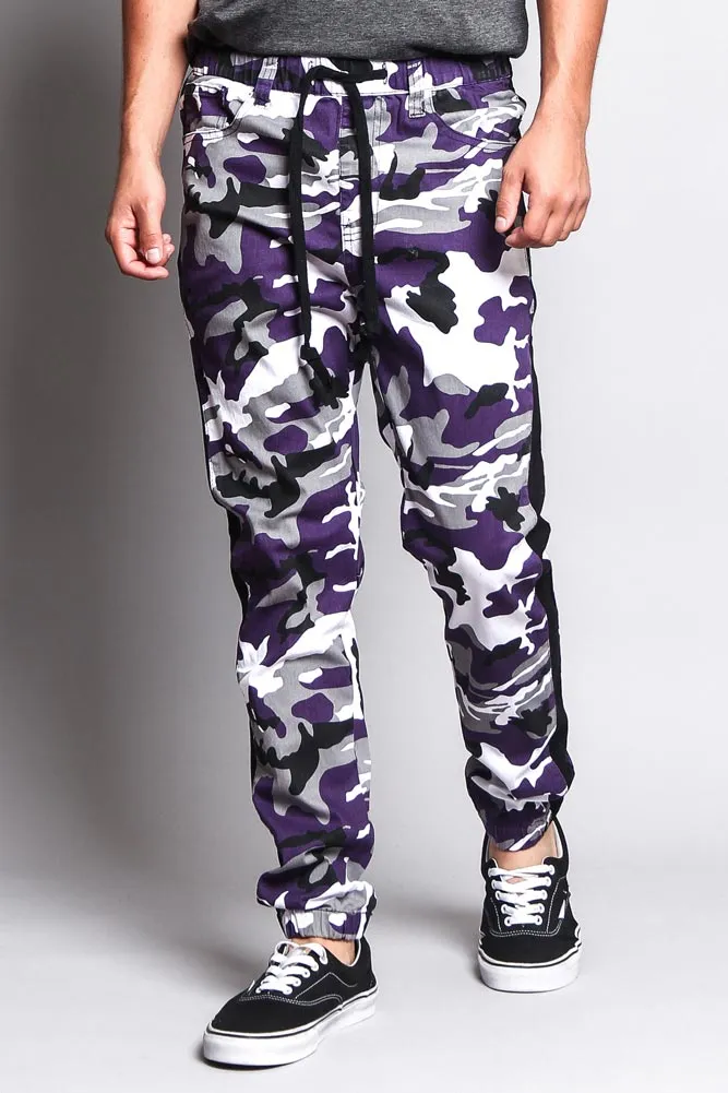 Men's Camo Jogger with Accent Band