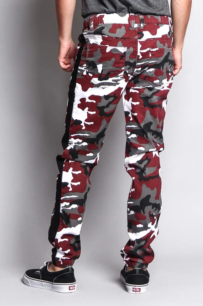 Men's Camo Jogger with Accent Band