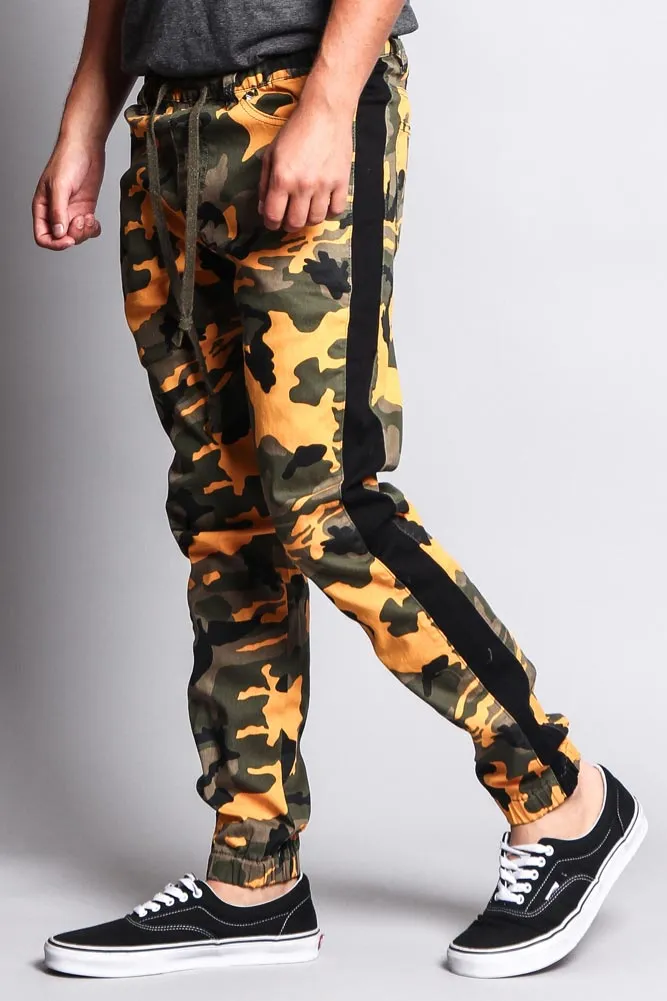 Men's Camo Jogger with Accent Band