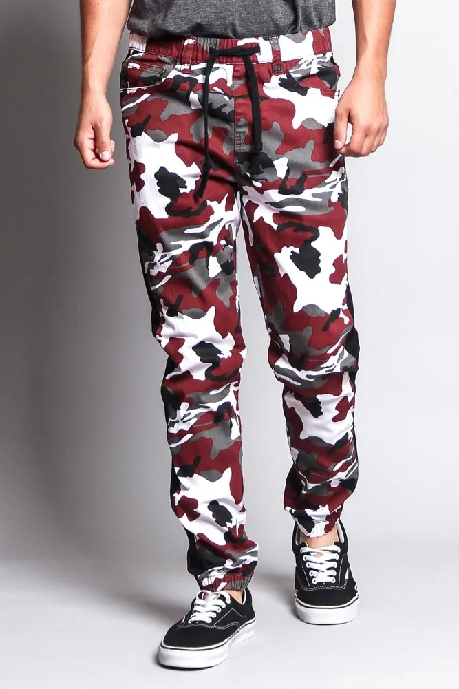 Men's Camo Jogger with Accent Band