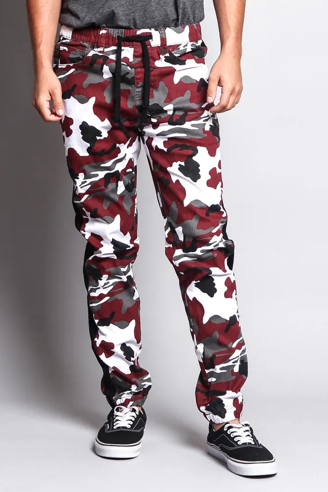 Men's Camo Jogger with Accent Band