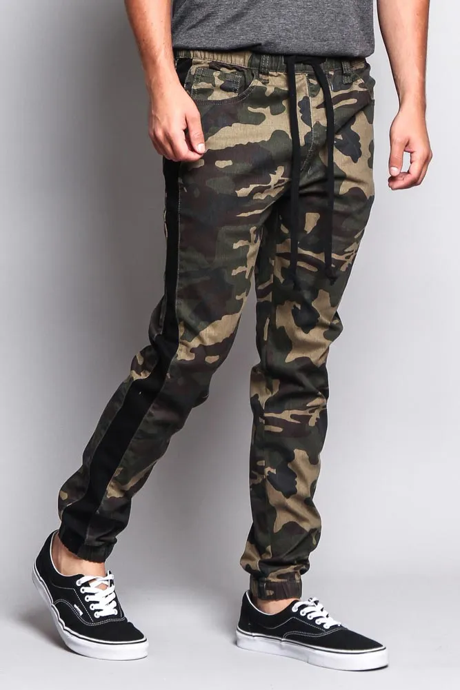 Men's Camo Jogger with Accent Band