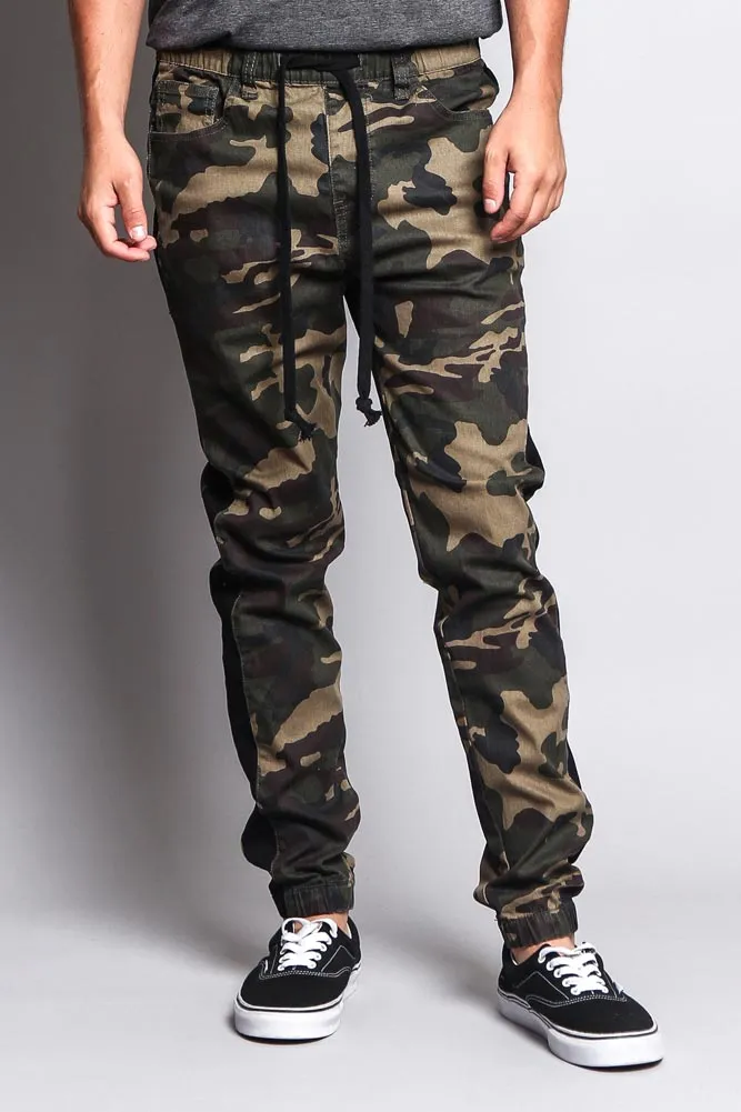 Men's Camo Jogger with Accent Band