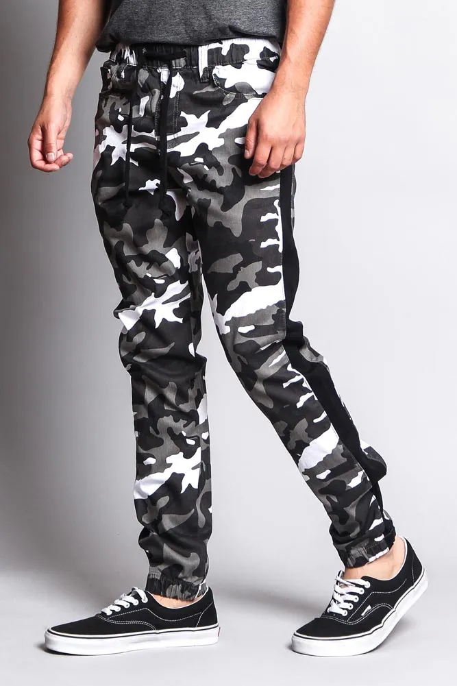 Men's Camo Jogger with Accent Band