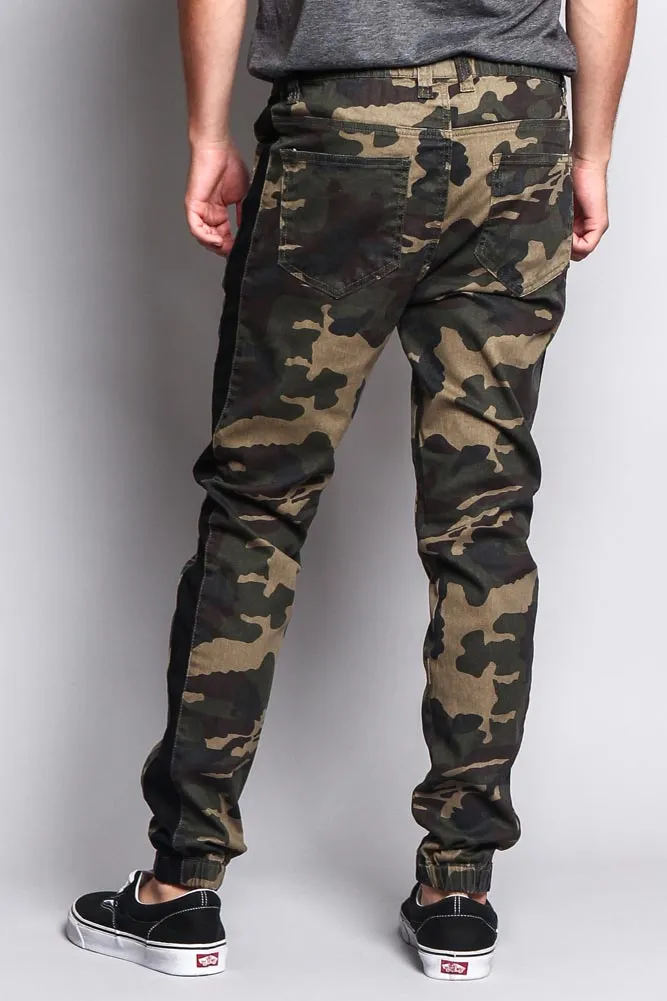 Men's Camo Jogger with Accent Band