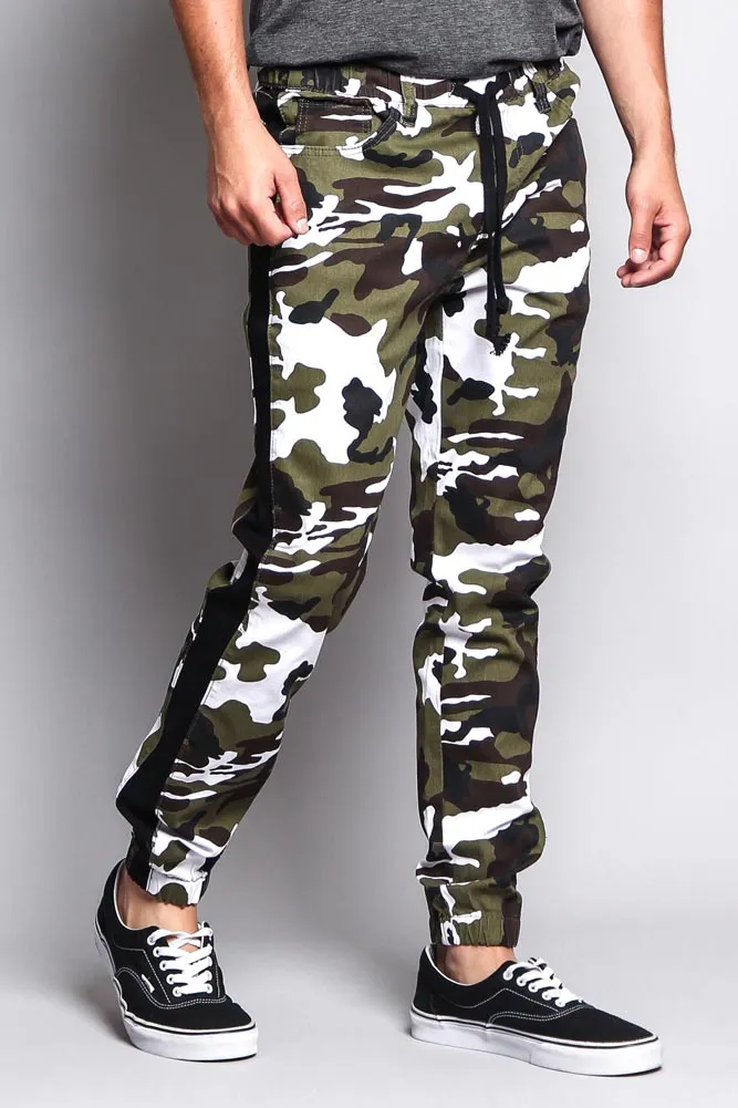 Men's Camo Jogger with Accent Band