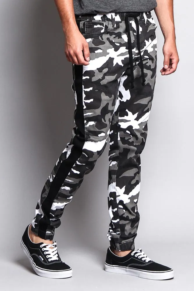 Men's Camo Jogger with Accent Band