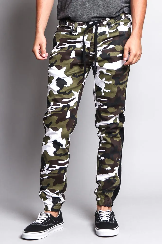 Men's Camo Jogger with Accent Band