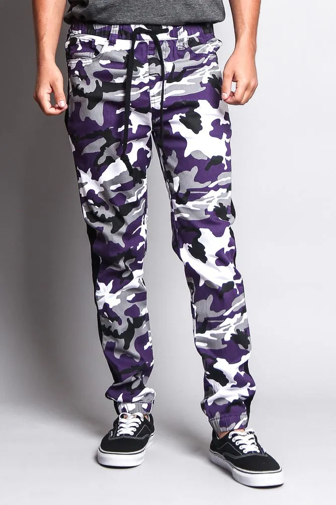 Men's Camo Jogger with Accent Band