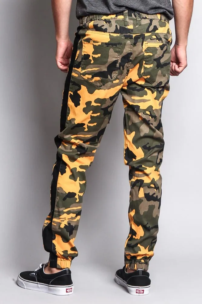 Men's Camo Jogger with Accent Band