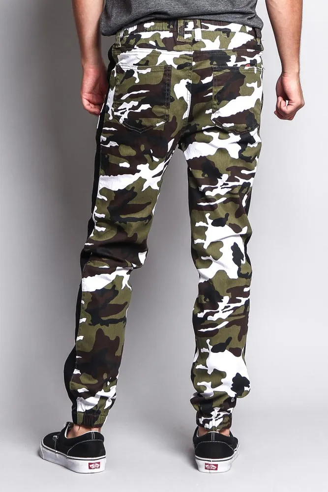 Men's Camo Jogger with Accent Band