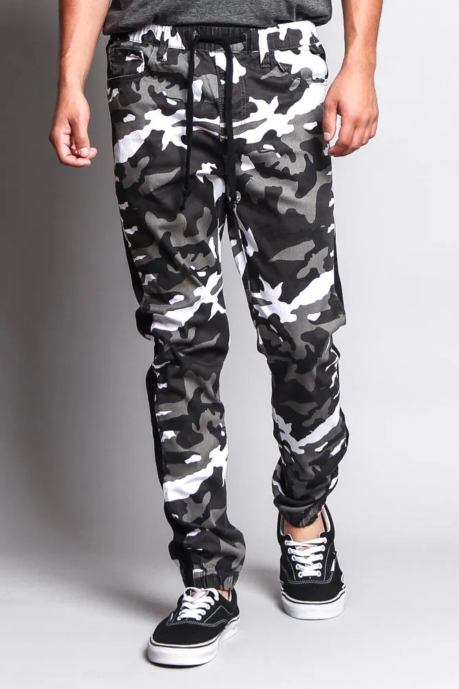 Men's Camo Jogger with Accent Band