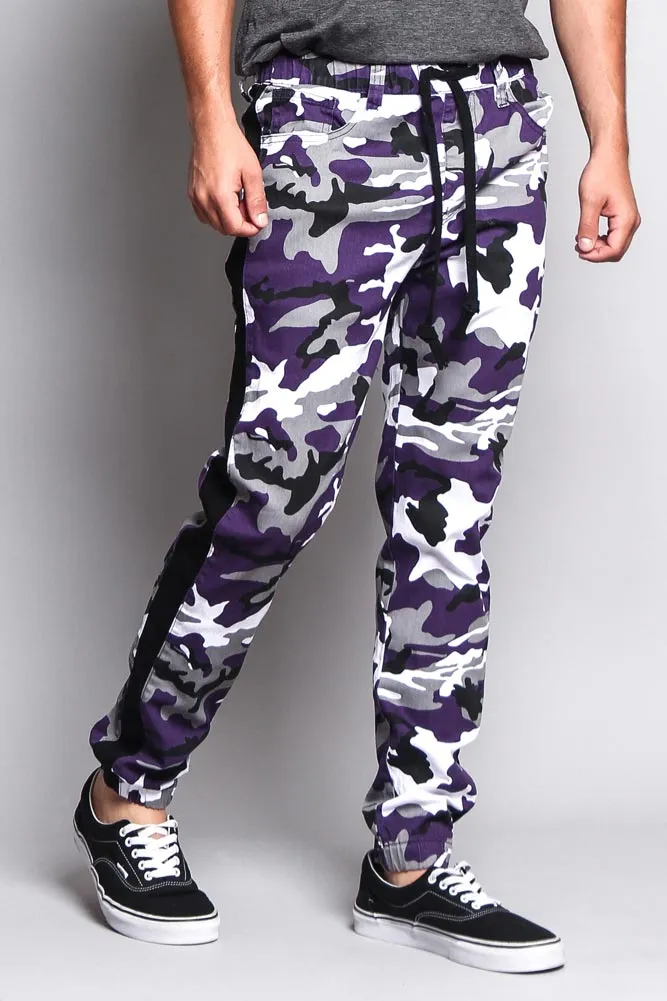 Men's Camo Jogger with Accent Band