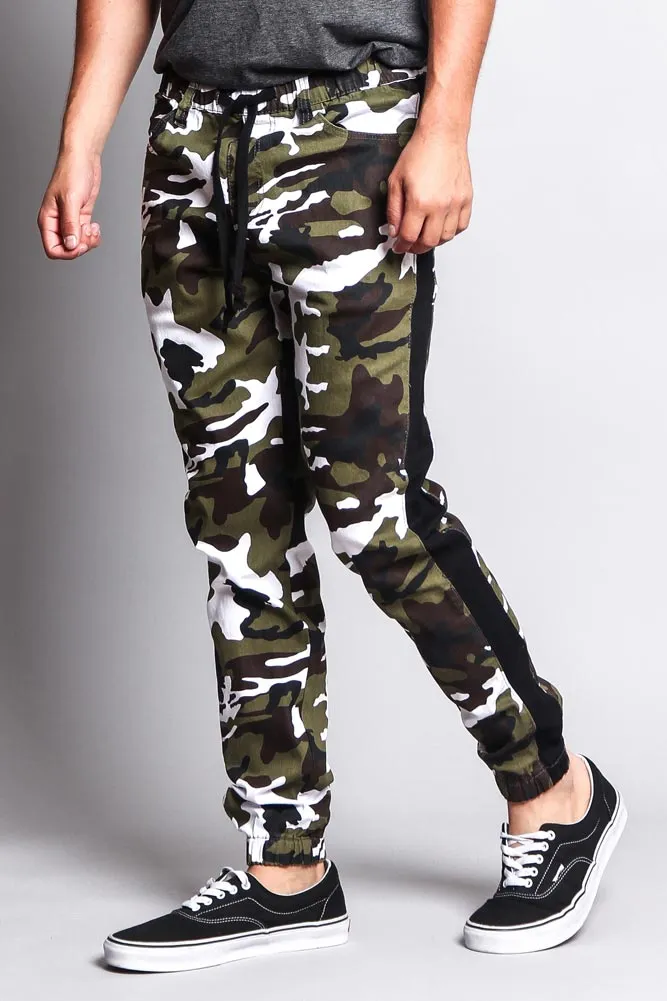 Men's Camo Jogger with Accent Band