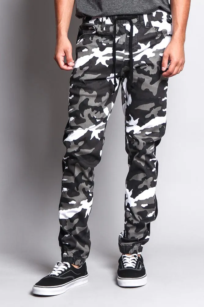 Men's Camo Jogger with Accent Band