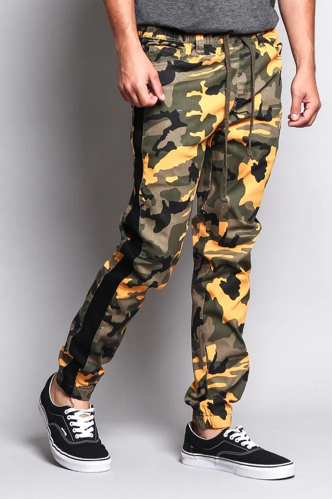 Men's Camo Jogger with Accent Band